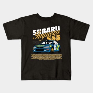 Subaru Impreza 555 Kids T-Shirt